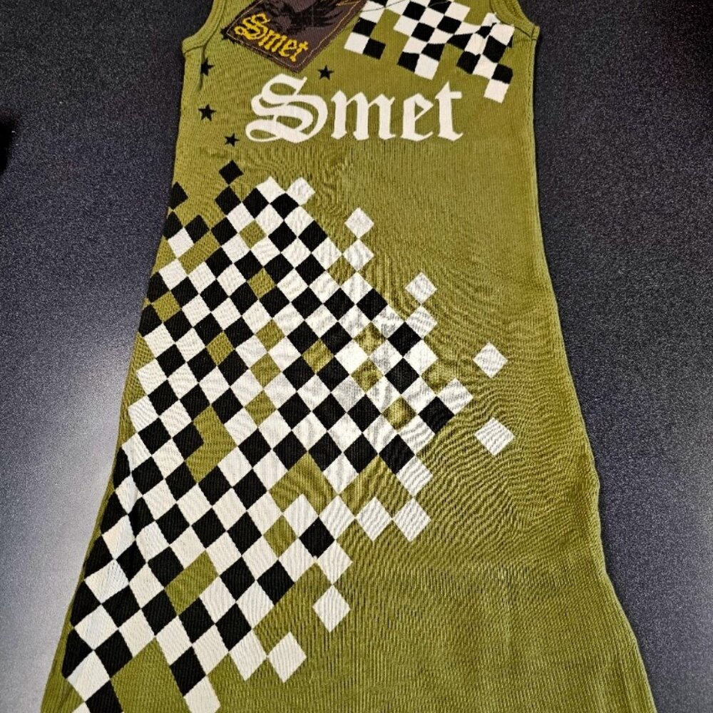 SMET- by Christian Audigier "Retro Skull" Tank Top